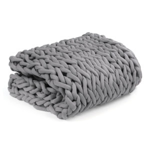 120x150cm Handmade Knitted Blanket Soft Warm Thick Line Cotton Throw Blankets