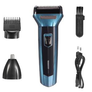 3 in 1 Men Electric Shaver Rechargeable Hair Trimmer Cutter Clipper Grooming Kit