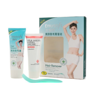 Men & Women Enusoft Depilatory Cream Plant Essence Powerful Hair Growth Inhibitor Kits Hair Removal