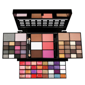 74 Color Eye Shadow Set Lip Gloss Blush Foundation Cream Glitter Eye Shadow Palette Makeup Set