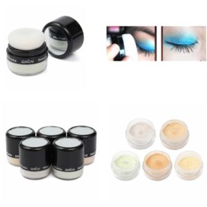 Oljekontroll Face Loose Powder Makeup Smidig Långvarig Natural Mineral Concealer Foundation