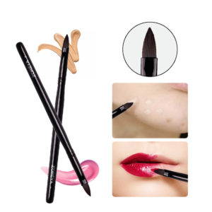1 Pcs 15cm Nylon Hair Wooden Handle Makeup Brushes For Lips Beauty Makeup Tools