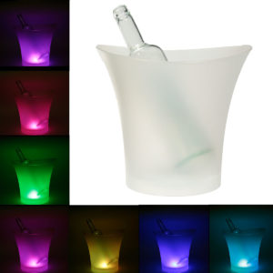 7 Colors LED Light Ice Bucket  Drinks Ice Cooler Bar Party 5L