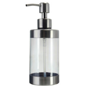 Manually Bathroom Shower Body Lotion Shampoo Lotion Cream Liquid Soap Dispenser Stainless Steel Pump Head