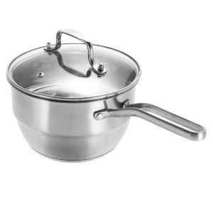 18cm Stainless Steel Steamer Induction Compatible Steamer Rack Milk Pot Cookware