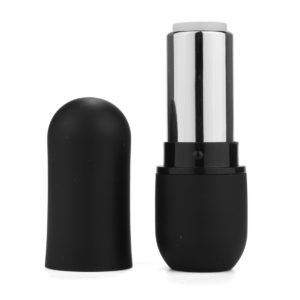 Matt svart rund tom läppstift Tube läppbalsam påfyllningsbar behållare DIY Makeup kosmetiskt verktyg