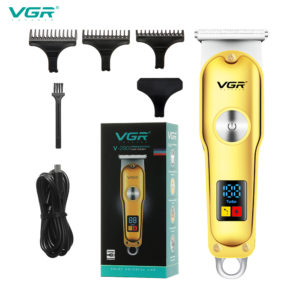 VGR V-290 Hair Clipper Electric Shaver Carving Machine Electric Push LED Smart Display Portable Hair Trimmer