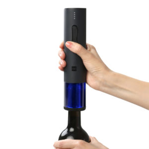 Huohou automatisk flasköppnarsats Elektrisk korkskruv med folieskärare