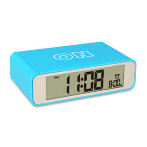 LED Touch Luminous Digital Electronic Creative Night Light Flip Snooze Mechanical Desk Alarm Clock