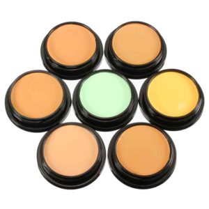 7 Colors IMAGIC Makeup Foundation Powder Face Concealer Mineral Cosmetics Tool