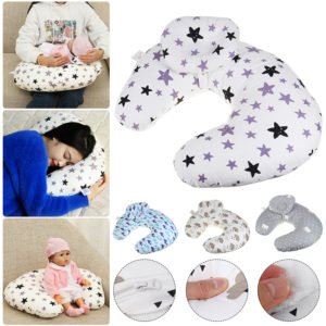 Multifunction Nursing Newborn Baby Breastfeeding Pillow Cover Slipcover Adjustable Pillows Breastfeeding Layered Washable Cover