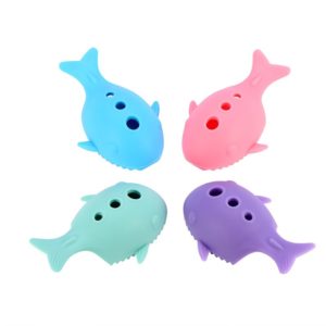 4 Colors Malfunctional Whale Makeup Brushes Cleaning Tools