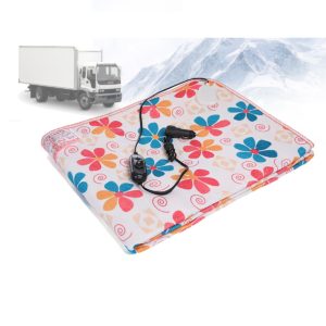 12V/24V Electric Car Blanket Heated Travel Throw Cosy Warm Winter for Outdoor Travel Thermal Equipment