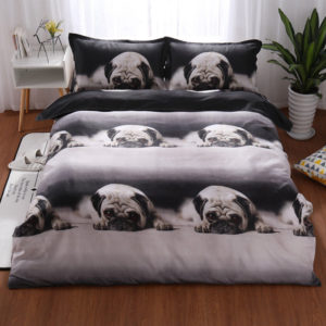 3D Animal Print Bedclothes Bedding Sets Quilt Duvet Cover Pillowcase Decor