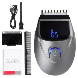 2 in 1 Electric Hair Clipper Trimmer Cordless Rechargeable Men's Hair Shaver Haircut Machine