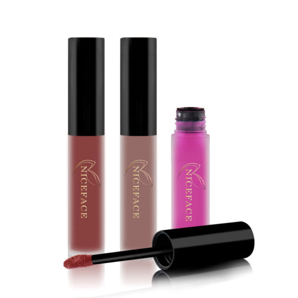 Miss Rose Shimmer Lip Gloss Pearly Metallic Lip Stick Waterproof  Long-Lasting Lip Gloss Beauty Cosmetics Make up Lip Makeup