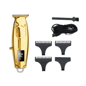 LCD Professional Hair Clippers Trimmer USB Touch Switch Hair Cutting Machine Barber W/ 4pcs Limit Combs