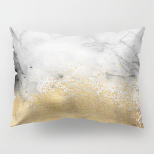 50*30CM Long Hug Pillowcase Horror Sofa Cover Print Twill Marble Pattern Geometric Pillow Cushion Cotton Pillow Case