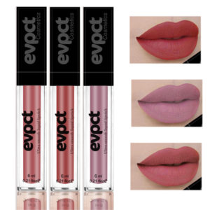 20 Colors Lip Gloss Metal Glitter Nude Matte Long-Lasting Lip Makeup Beauty